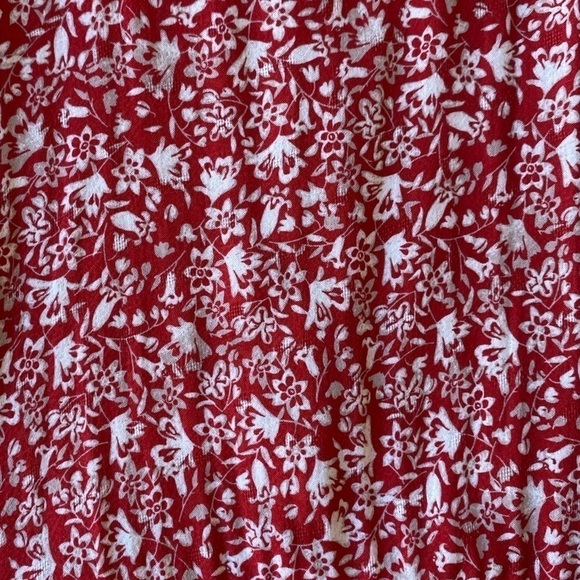 NWOT Knox Rose Spaghetti Strapped & ruffled Floral Midi Dress with Waist Tie - M - Picture 7 of 8